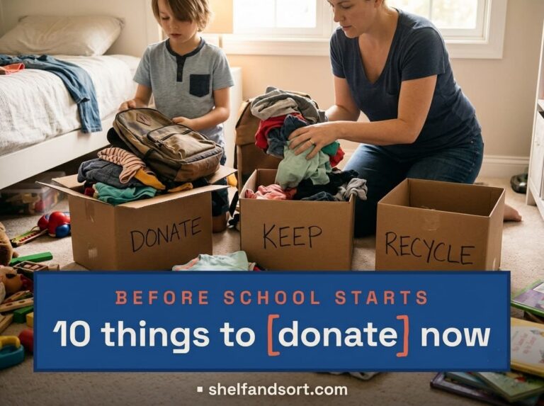 10 Things to Donate Before Back-to-School Season, From Clothes to Dorm Gear