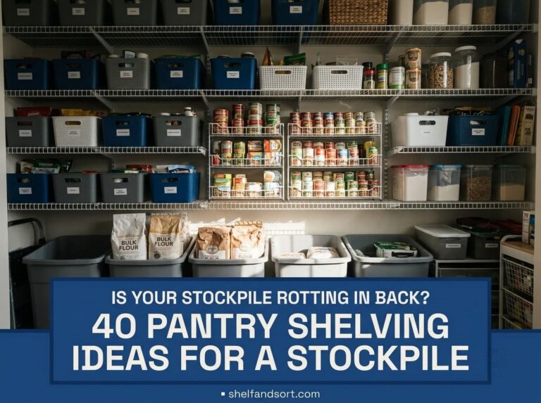 40 Pantry Shelving Ideas to Organize Your Stockpile (Without It Going to Waste)
